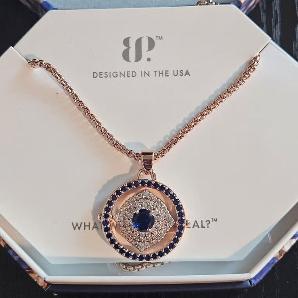 Sapphire Reversable Necklace